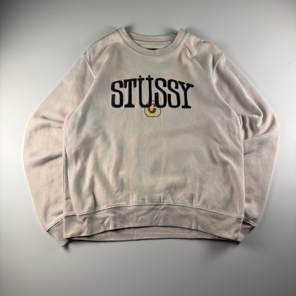 Stussy Grey Tie and Dye Sweater (S)