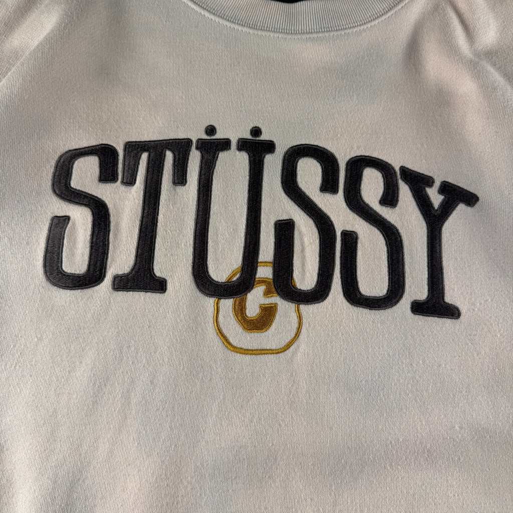 Stussy Grey Tie and Dye Sweater (S)