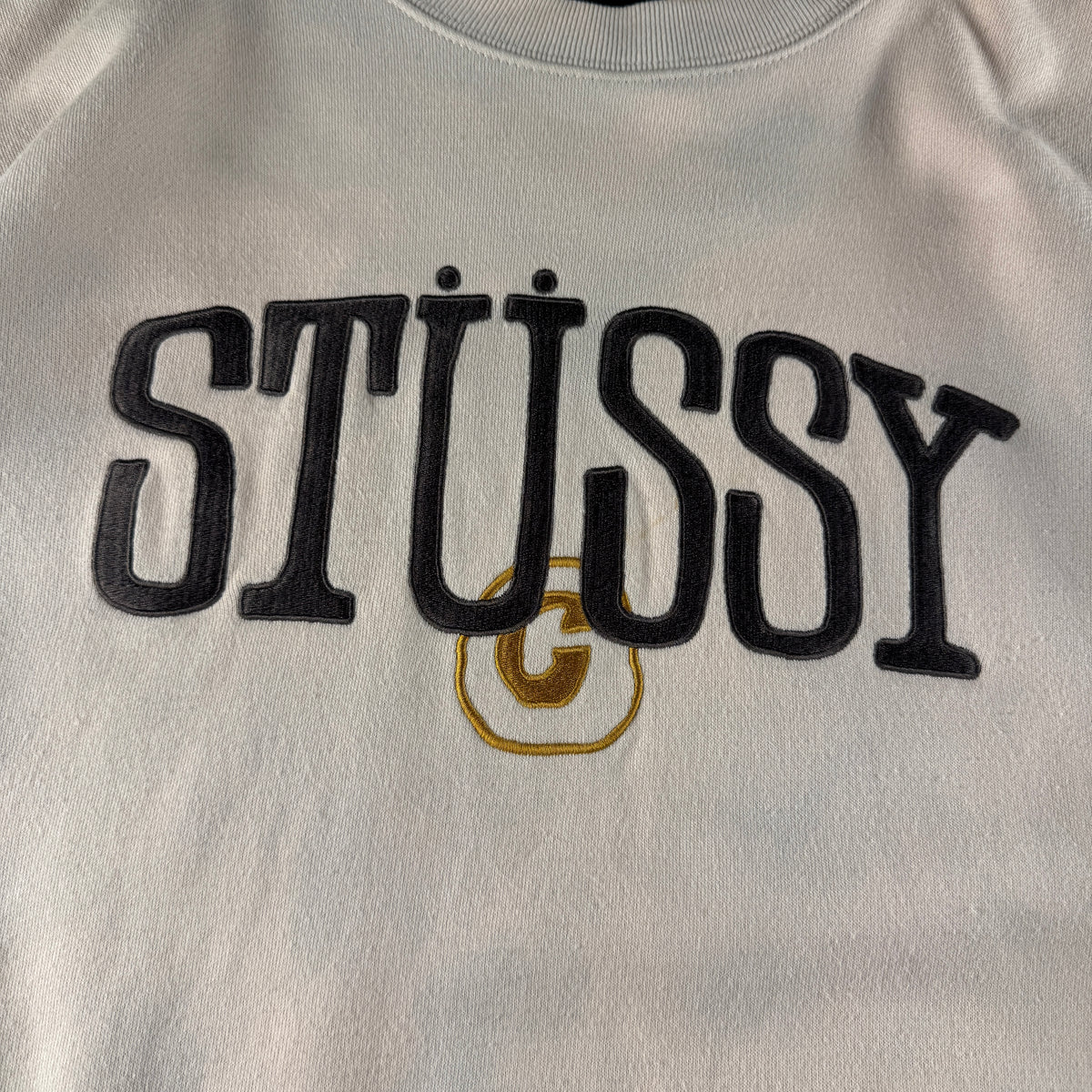 Stussy Grey Tie and Dye Sweater (S)