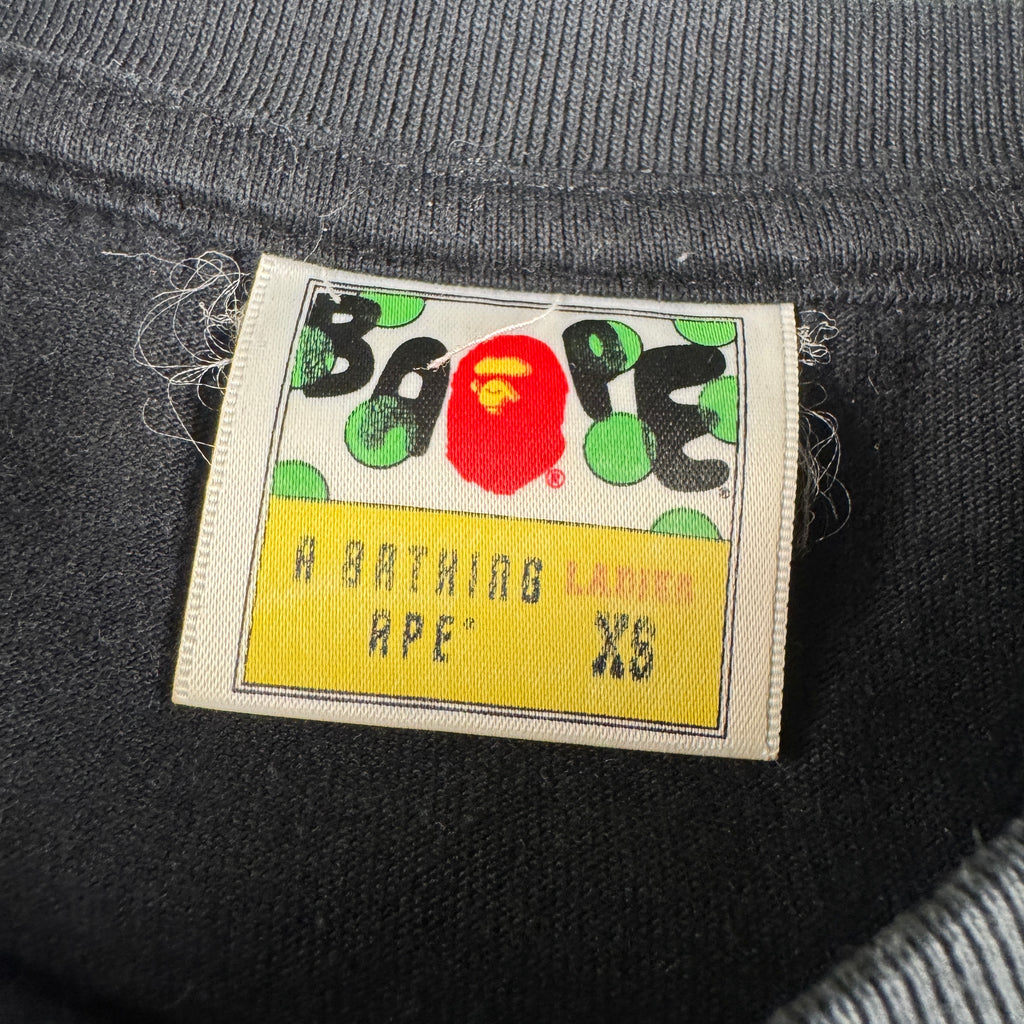 BAPE Baby Milo Robot Black Tee (Ladies XS)