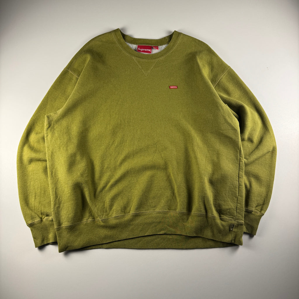 Supreme Mini Box Logo Moss Green Sweater (L)