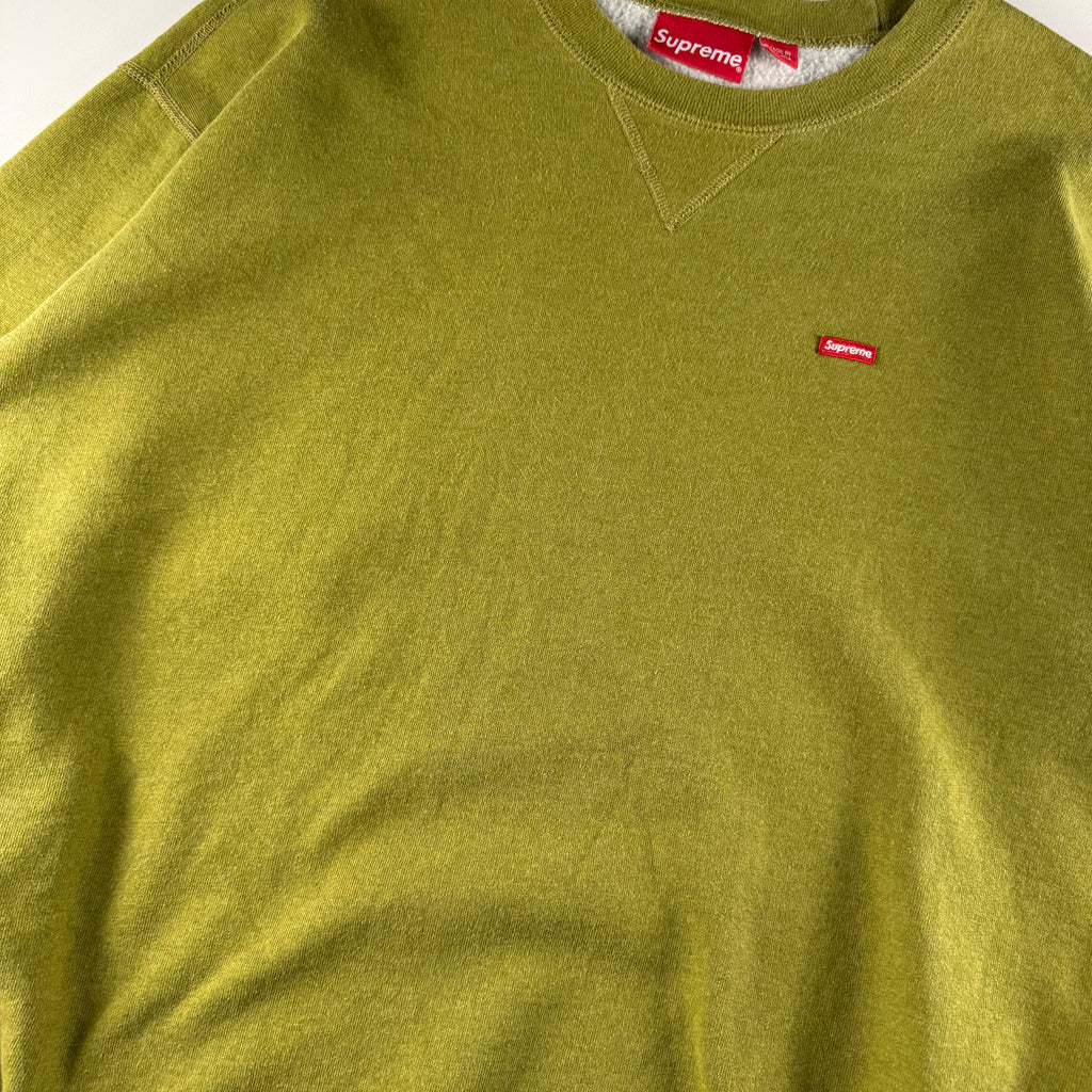 Supreme Mini Box Logo Moss Green Sweater (L)