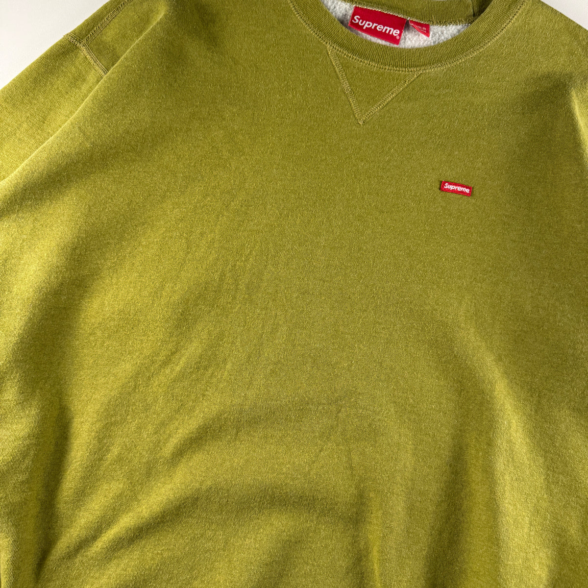 Supreme Mini Box Logo Moss Green Sweater (L)