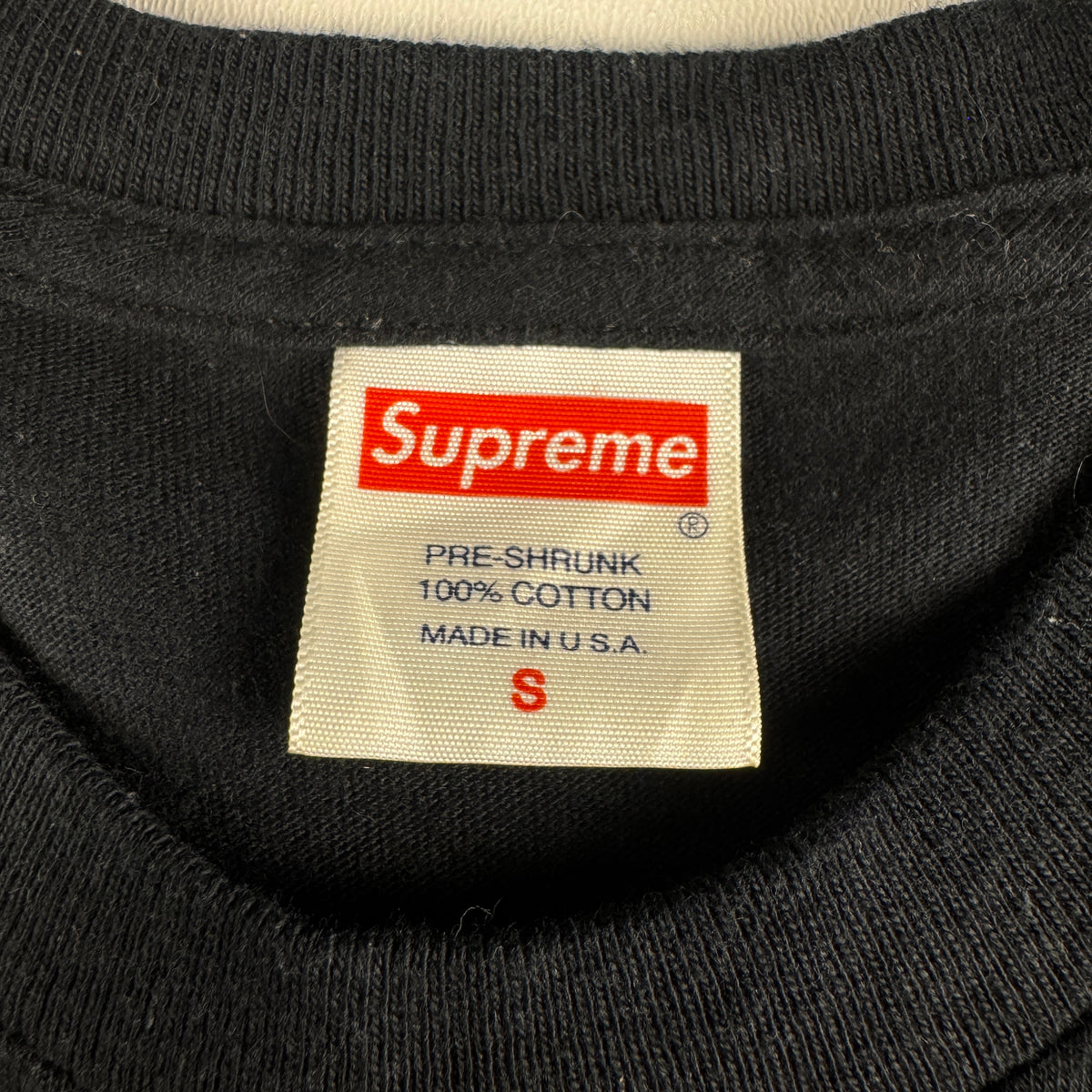 Supreme Fine Arts Black Tee (S)