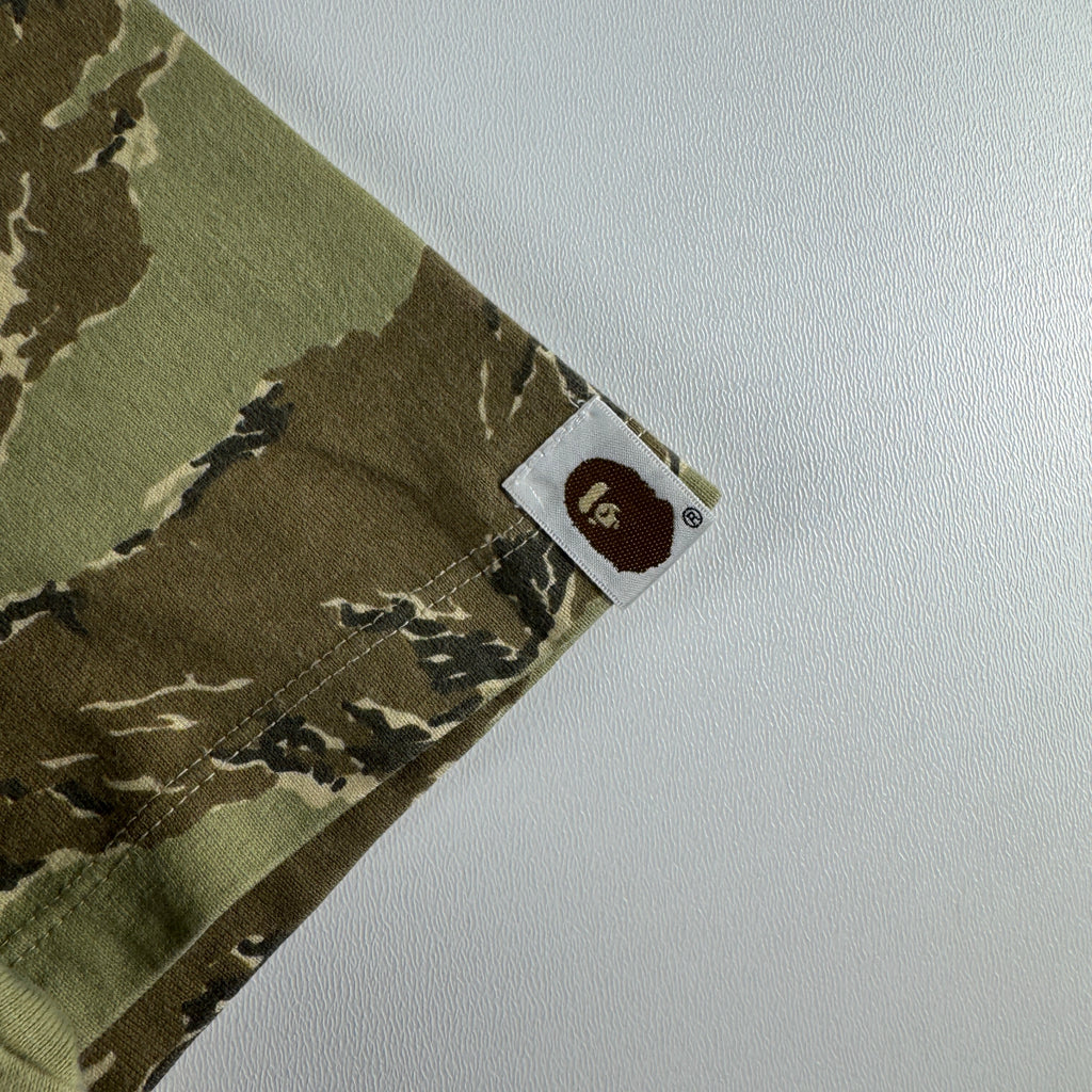 BAPE College Camo Long Tee (S)