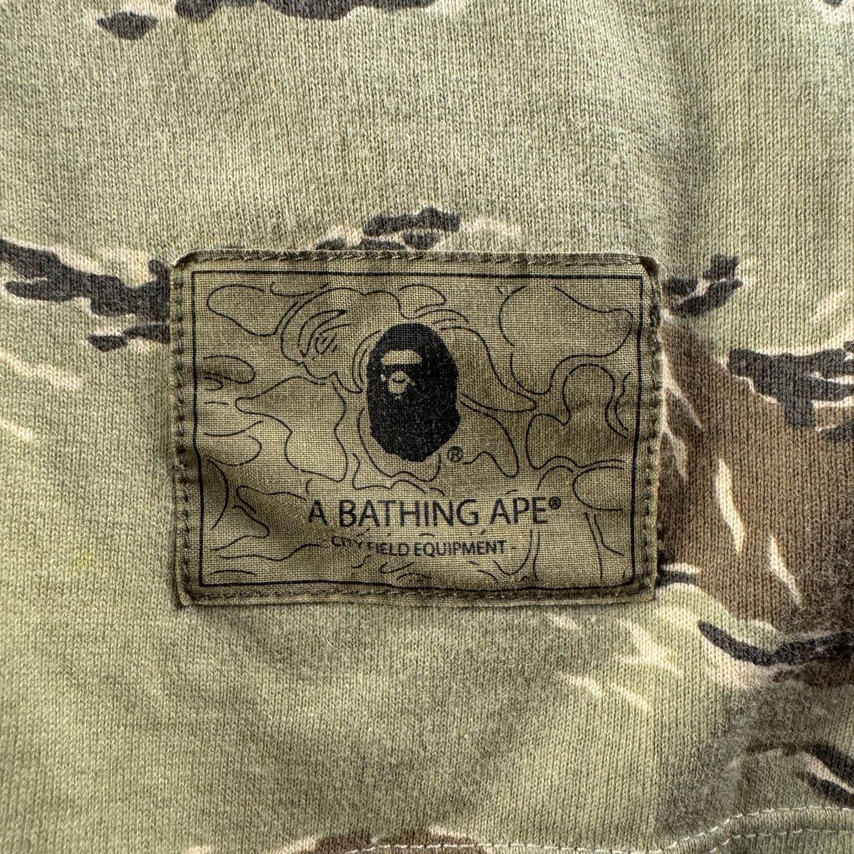 BAPE College Camo Long Tee (S)