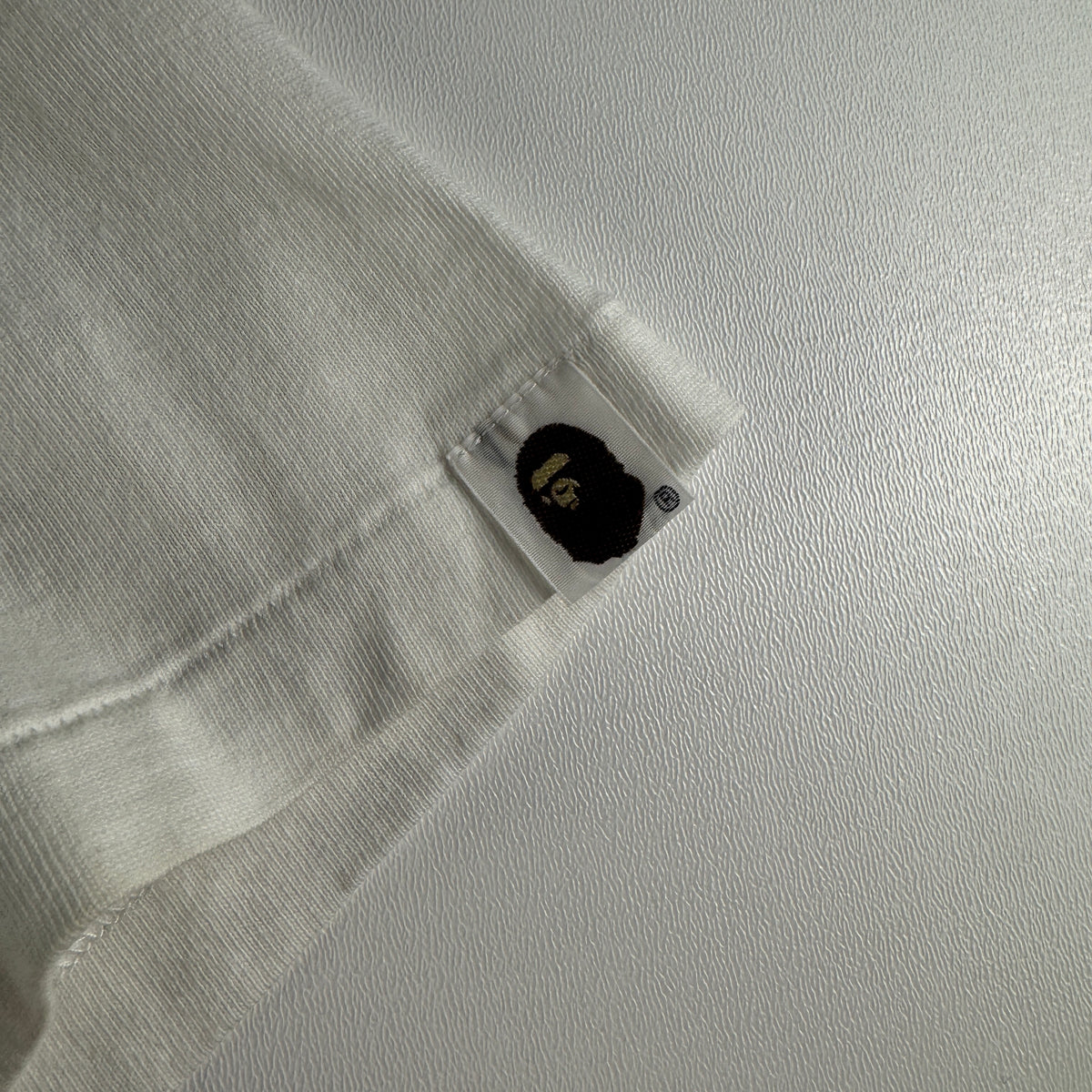 BAPE Cartoon Letters White Tee (M)