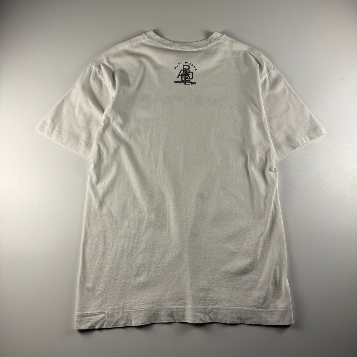 BAPE Cartoon Letters White Tee (M)