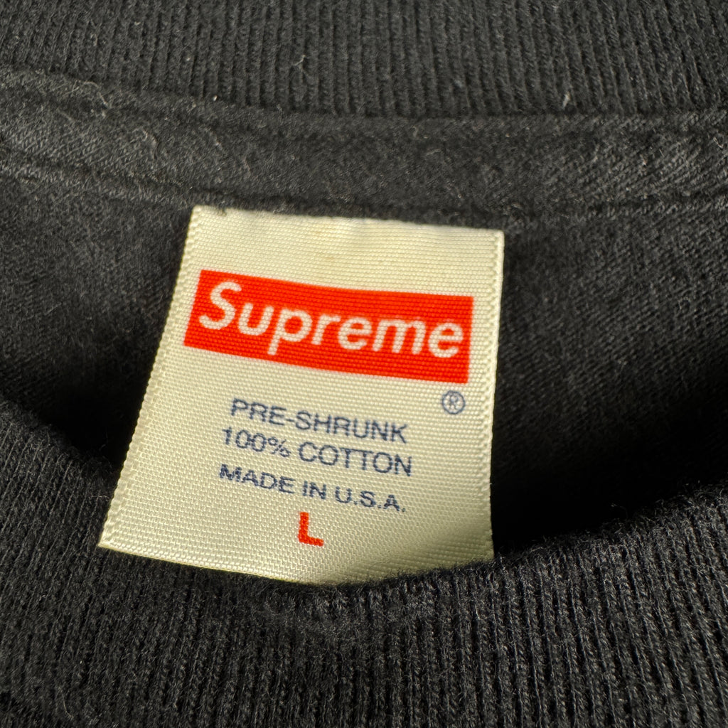 Supreme "Let's Fuck" Black Tee (L)