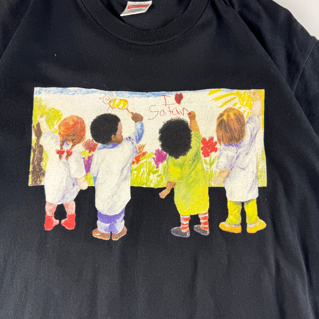Supreme Kids Black Tee (M)