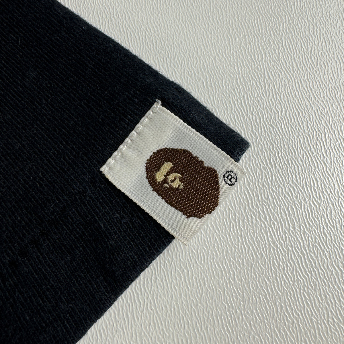 BAPE Camo College Black Tee (L)