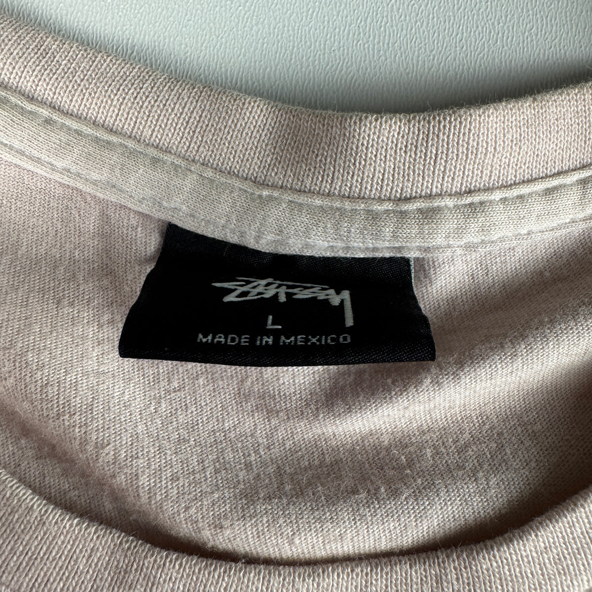 Stussy Tokyo Chapter Pink Tee (L)