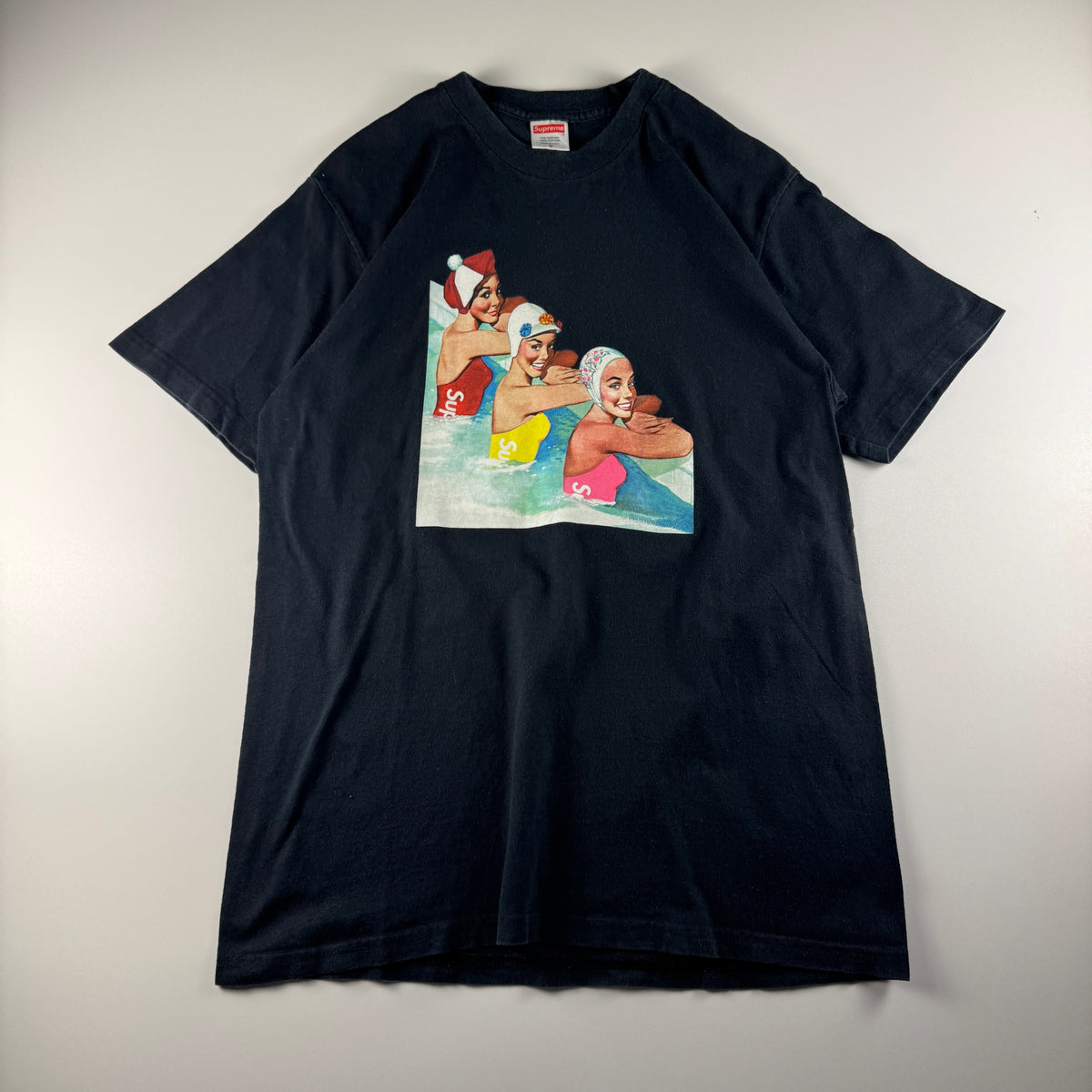 Supreme Swimmers black Tee (M)
