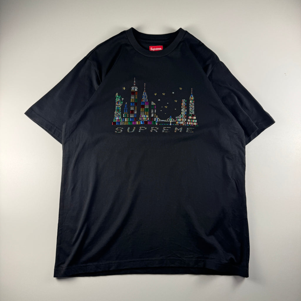 Supreme Skyline S/S Top Black Tee (M)