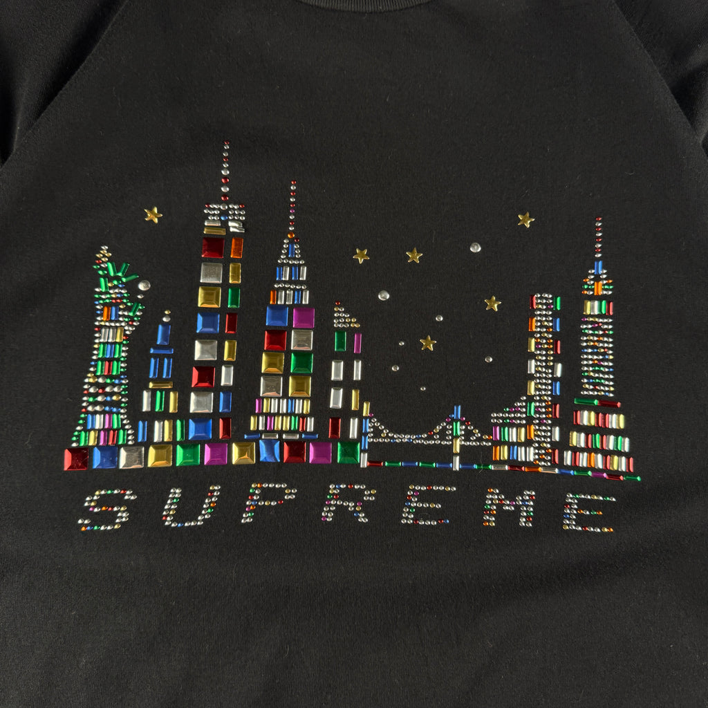 Supreme Skyline S/S Top Black Tee (M)
