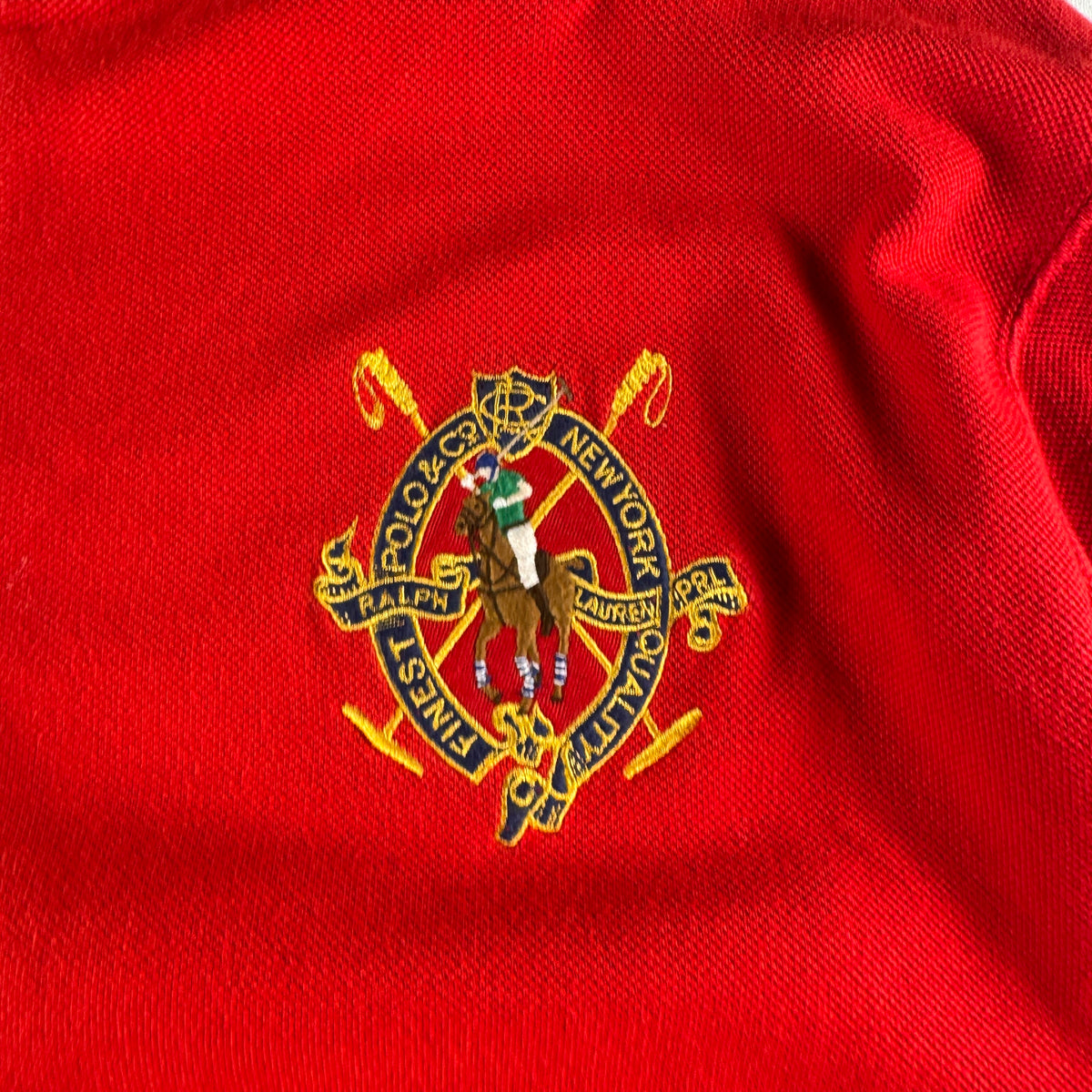 Polo Ralph Lauren Red Zip Jacket (XL)
