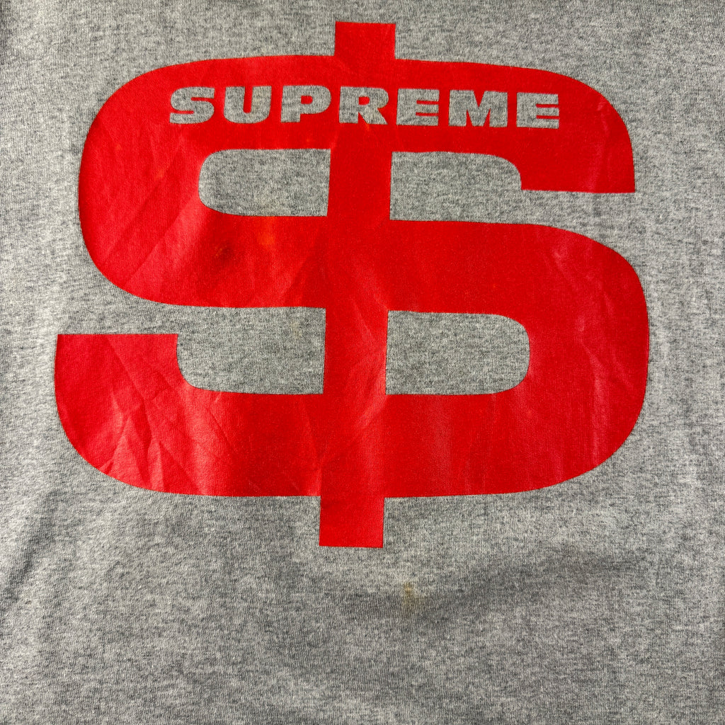 Supreme Don't Fuck Around Grey Tee (S)