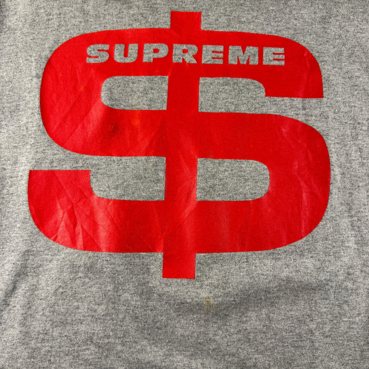 Supreme Don't Fuck Around Grey Tee (S)