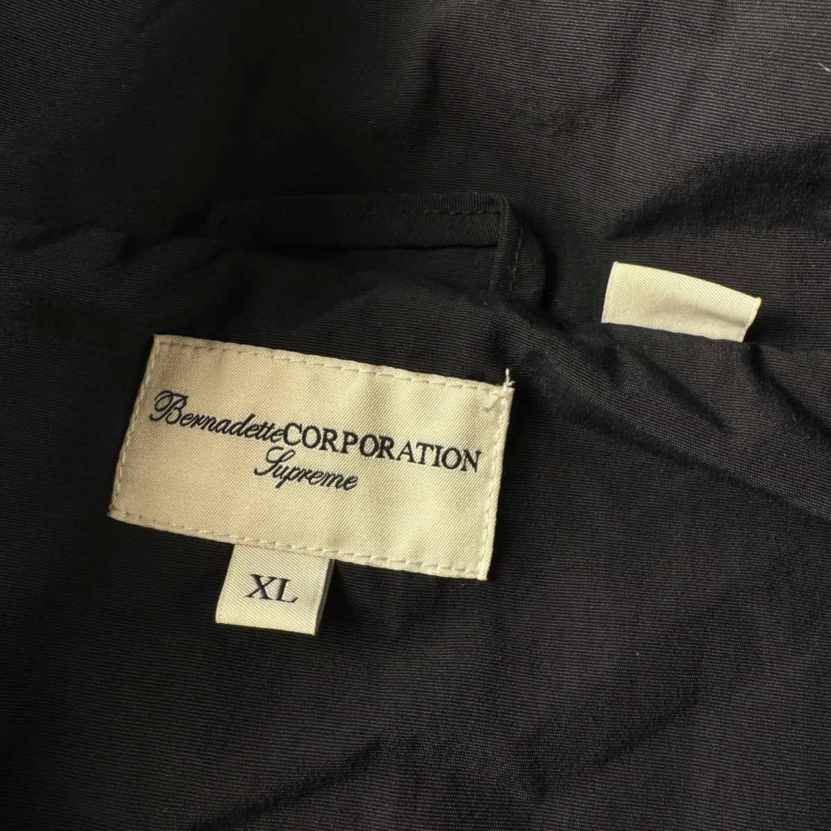 Supreme x Bernadette Corporation Black Track Jacket (XL)