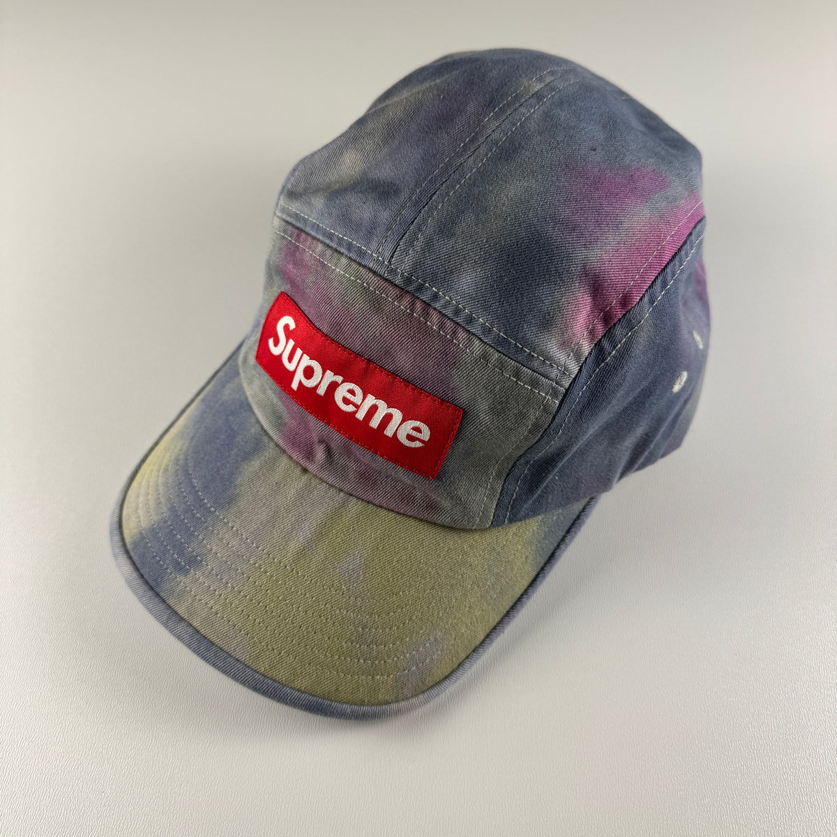 Supreme Washed Chino Twill Multicolor Camp Cap (OS)