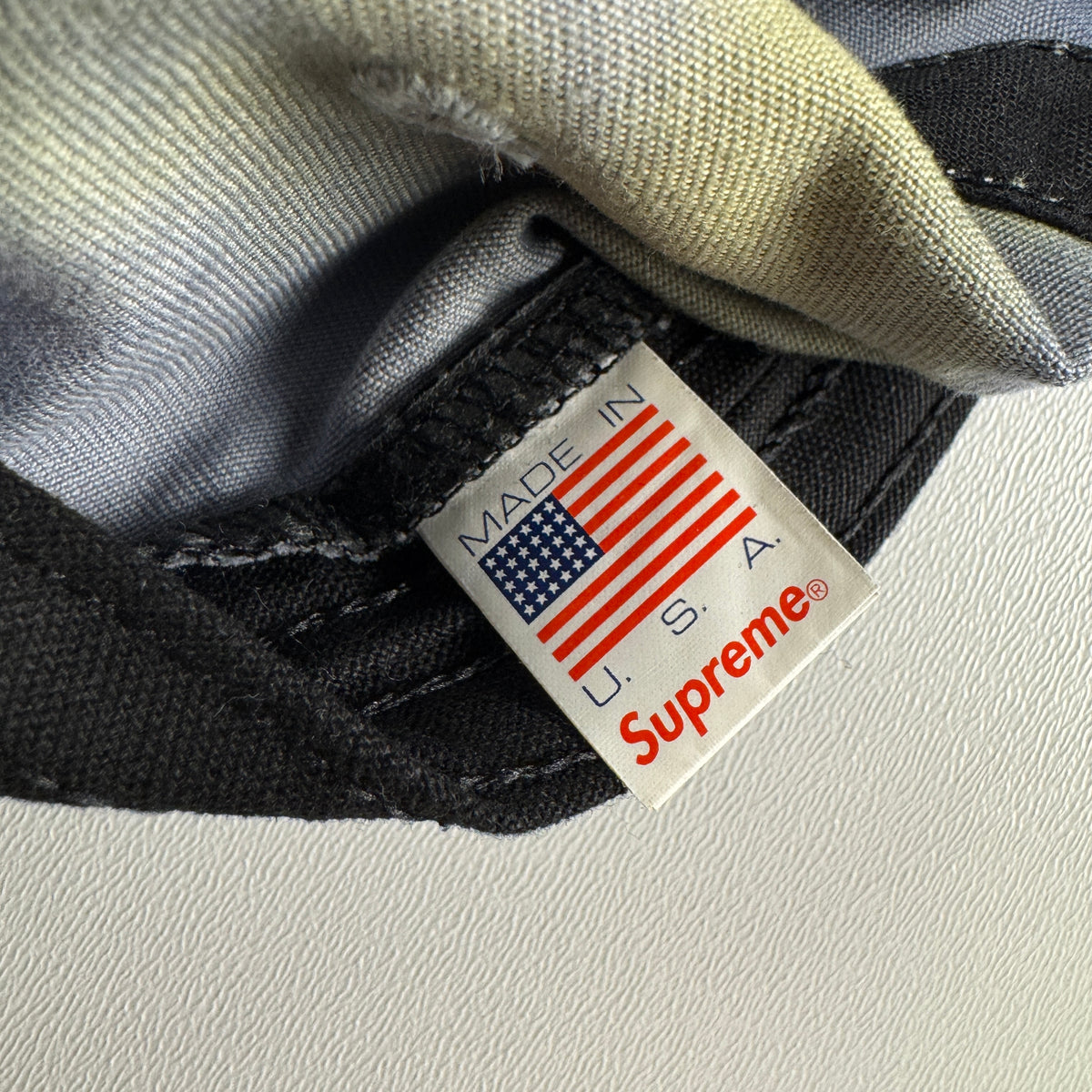 Supreme Washed Chino Twill Multicolor Camp Cap (OS)