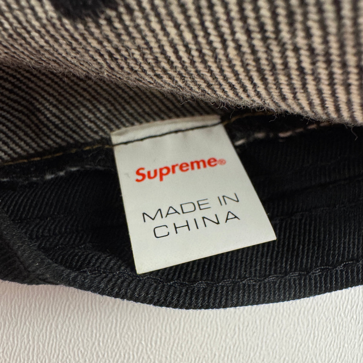 Supreme Embossed Denim Box Logo Grey Cap (OS)