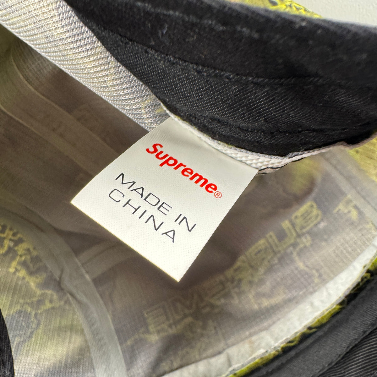 Supreme World Famous Taped Seam Green Camp Cap (OS)