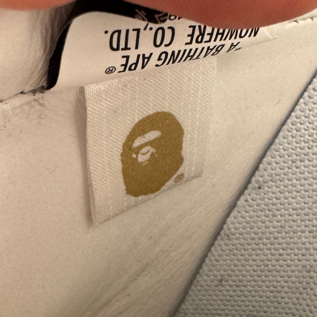 BAPE Bape Sta M2 Pattent Leather White (US 12 / EU46)