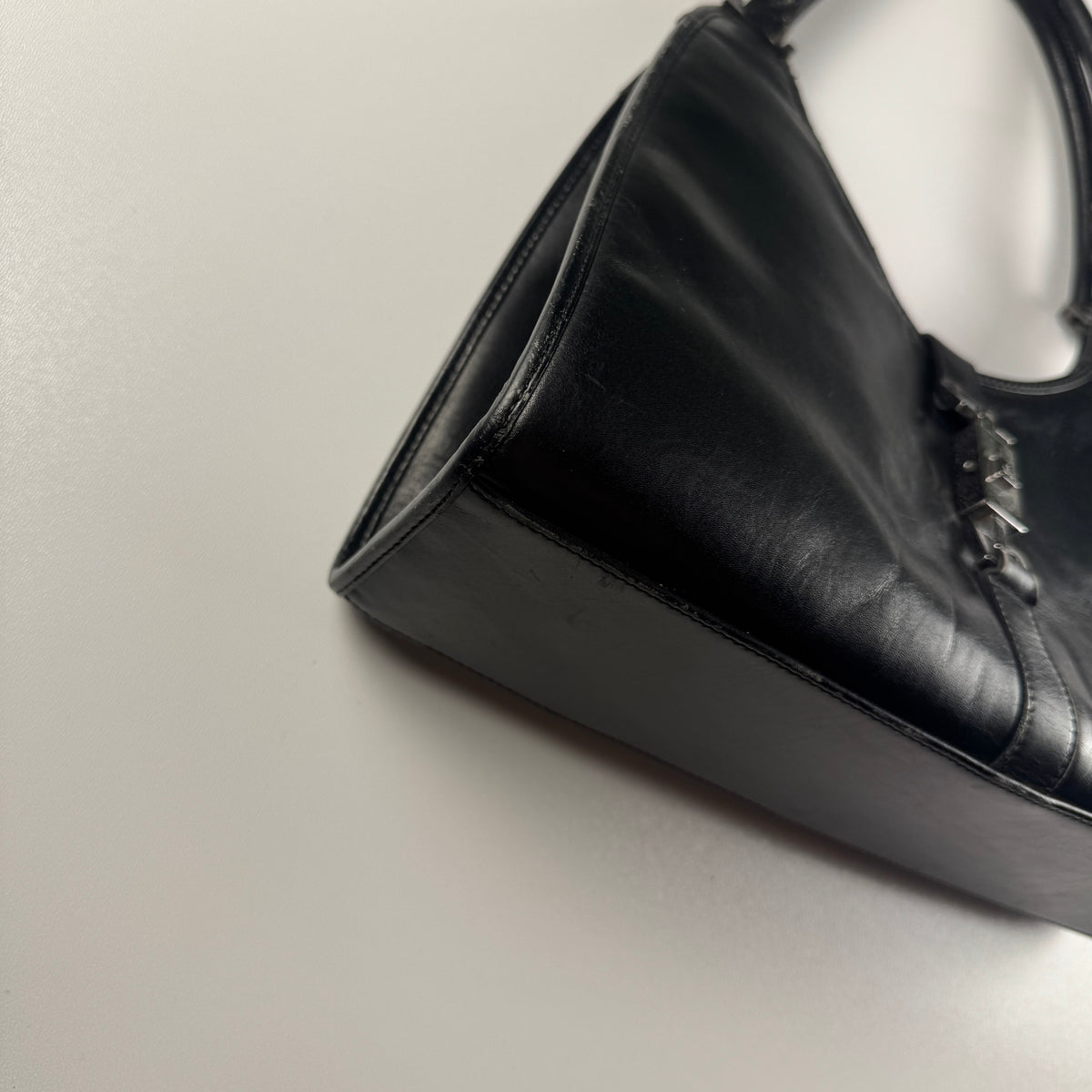 Gucci Jackie Shoulder Bag Black Leather