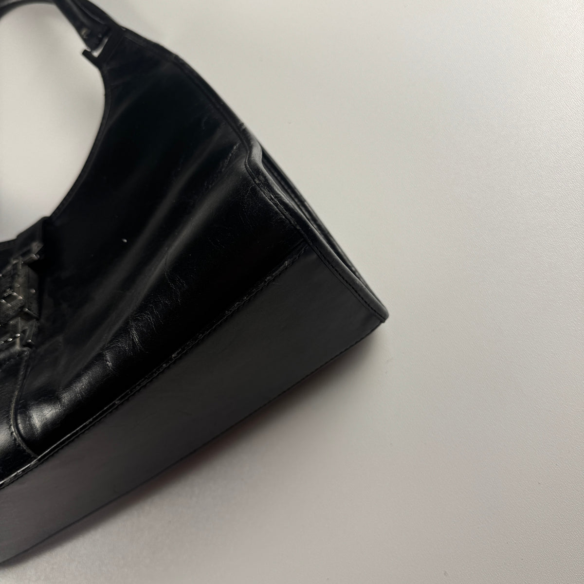 Gucci Jackie Shoulder Bag Black Leather