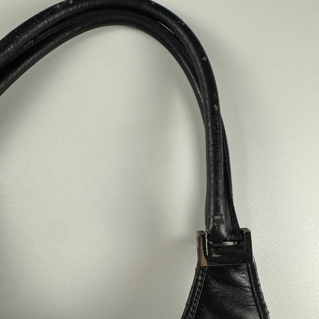 Gucci Jackie Shoulder Bag Black Leather