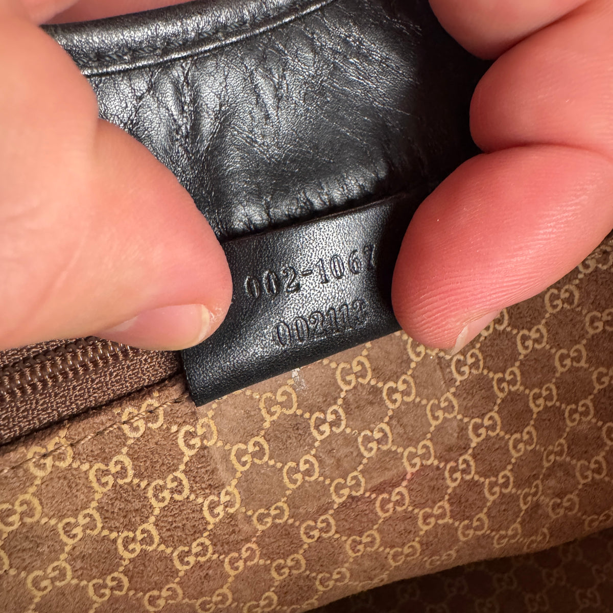 Gucci Jackie Shoulder Bag Black Leather