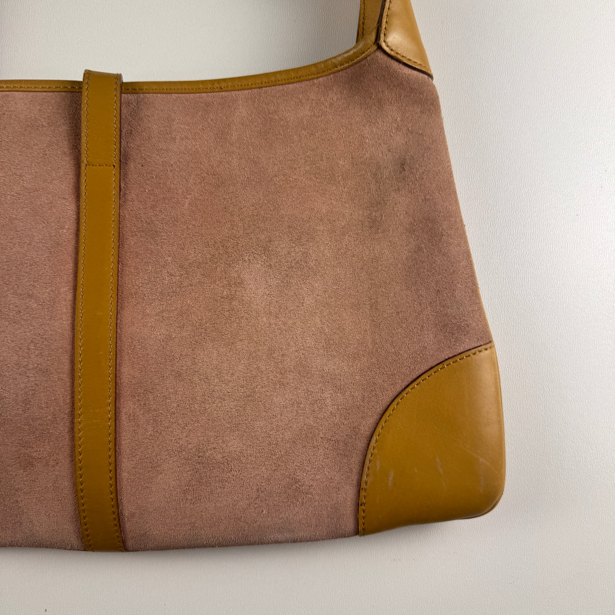Gucci Jackie Hobo Bag Pink Suede