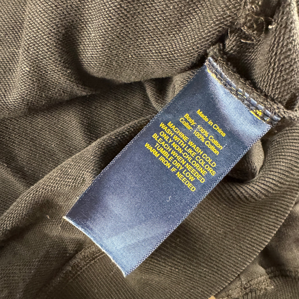 Ralph Lauren Navy Blue Zip Up Sweater (XXL)