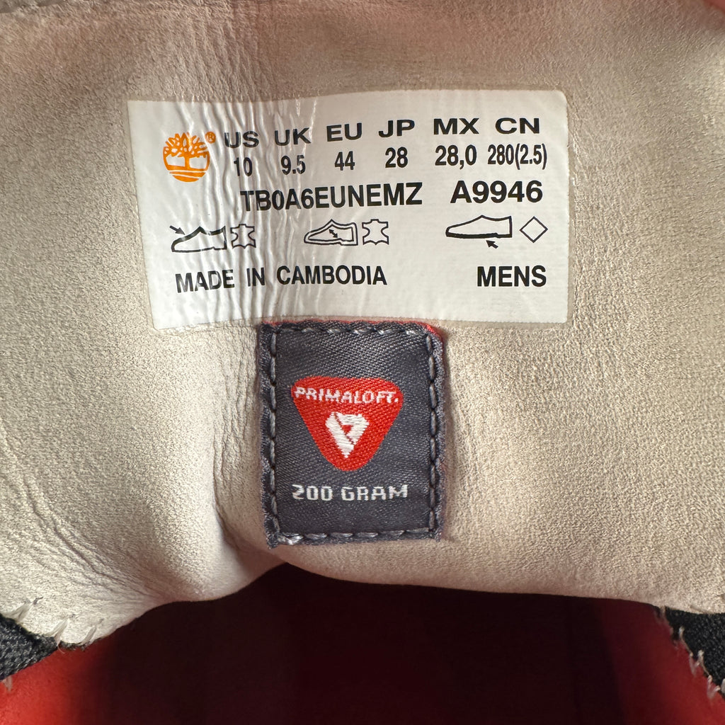 Supreme x Timberland Field Boot "Zebra" (US10 / EU44)