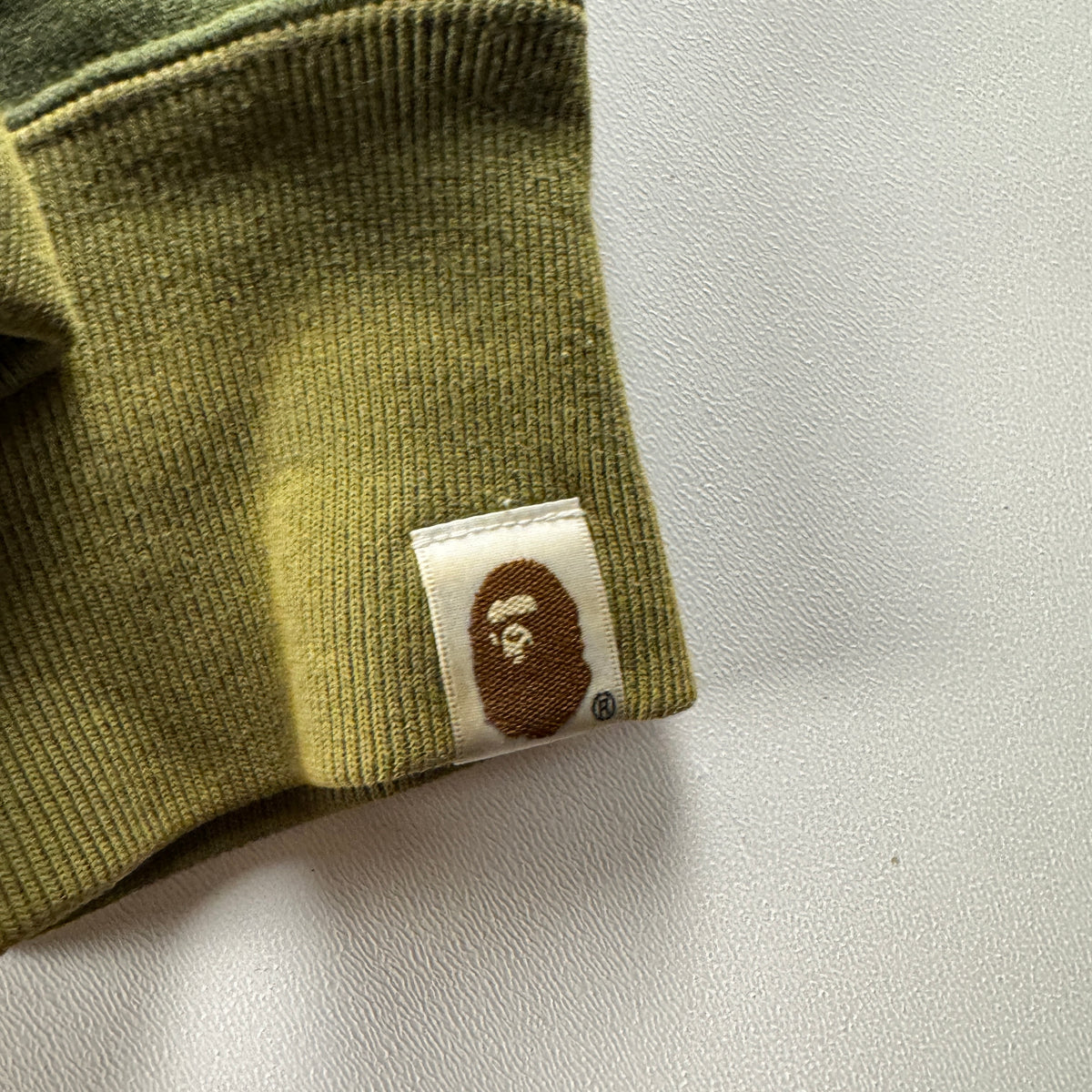 BAPE Green Camo Shark Hoodie (L)