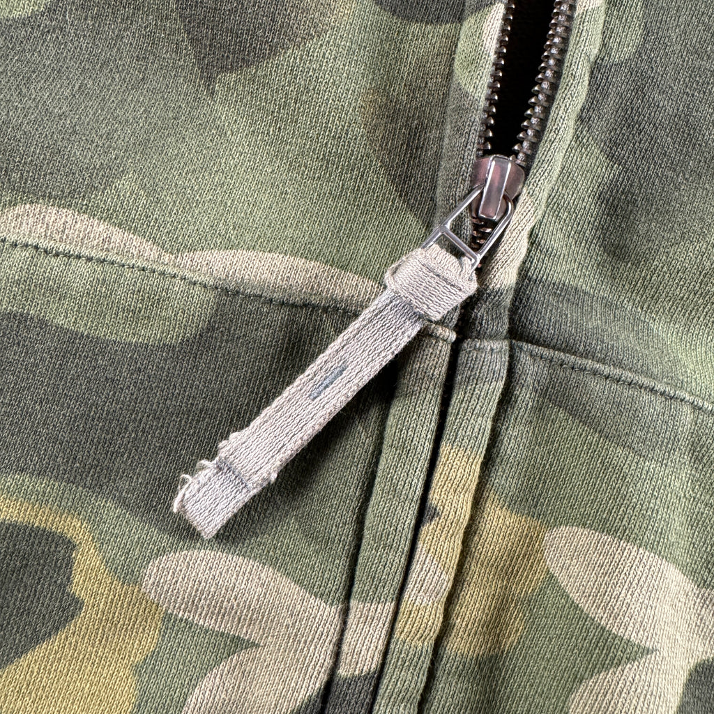 BAPE Green Camo Shark Hoodie (L)