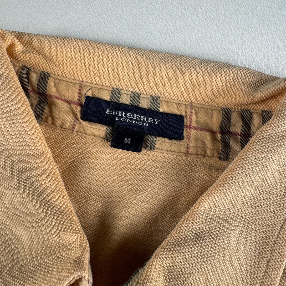 Burberry London Beige Polo (M)