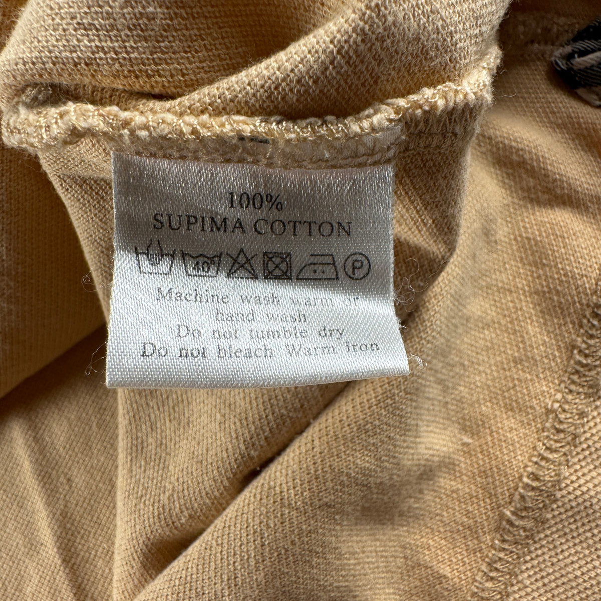 Burberry London Beige Polo (M)
