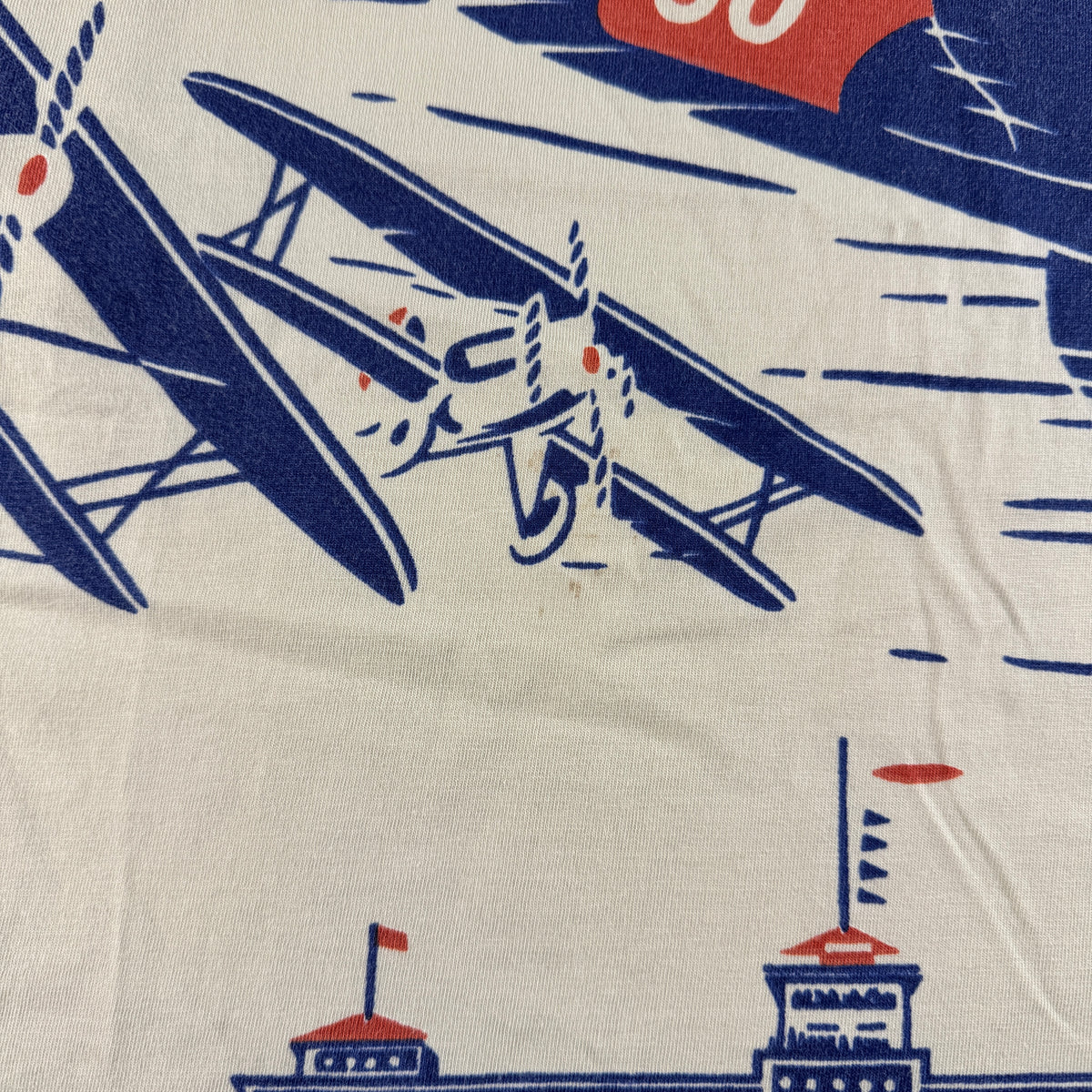 Comme des Garçons Homme All Over Print 2003 White Tee (M)