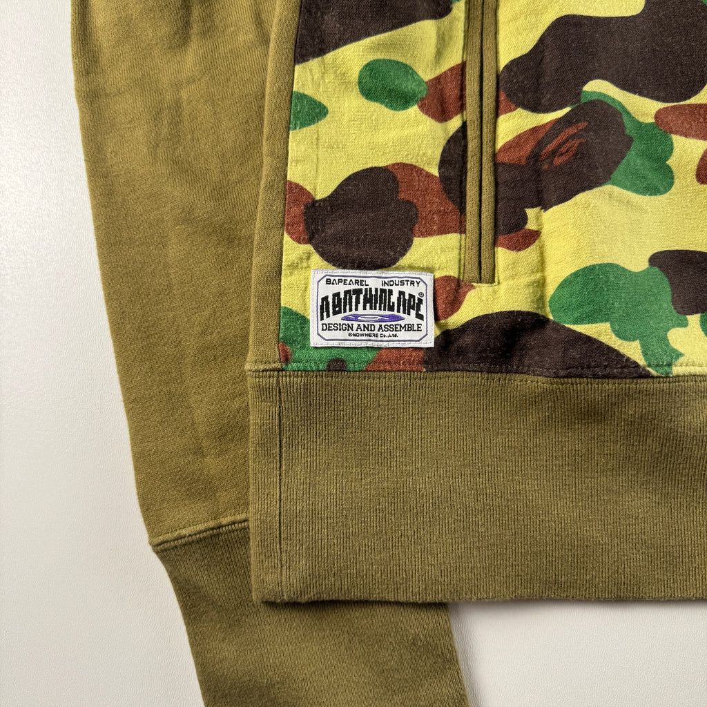 BAPE Archive Camo Green Cardigan (M)