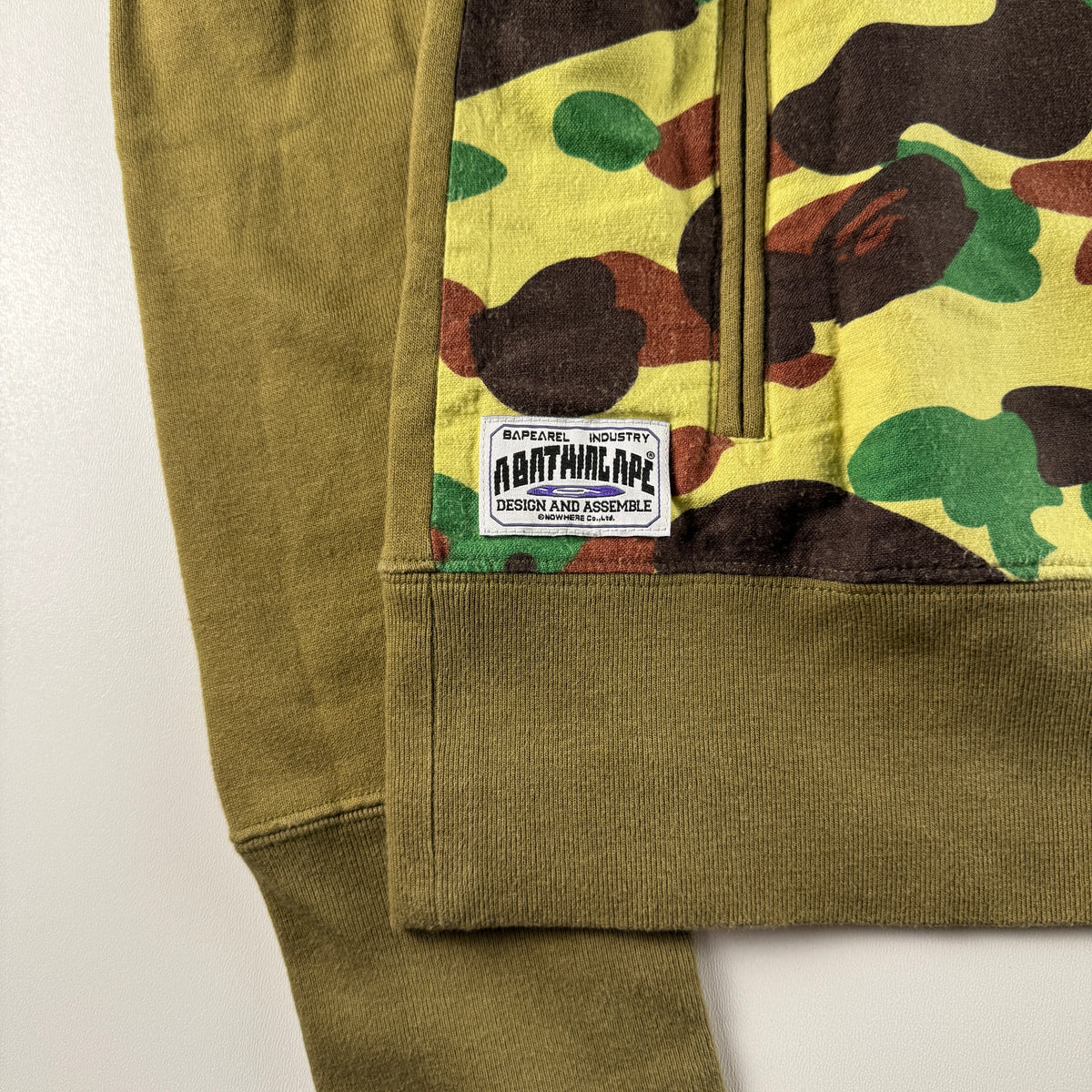 BAPE Archive Camo Green Cardigan (M)