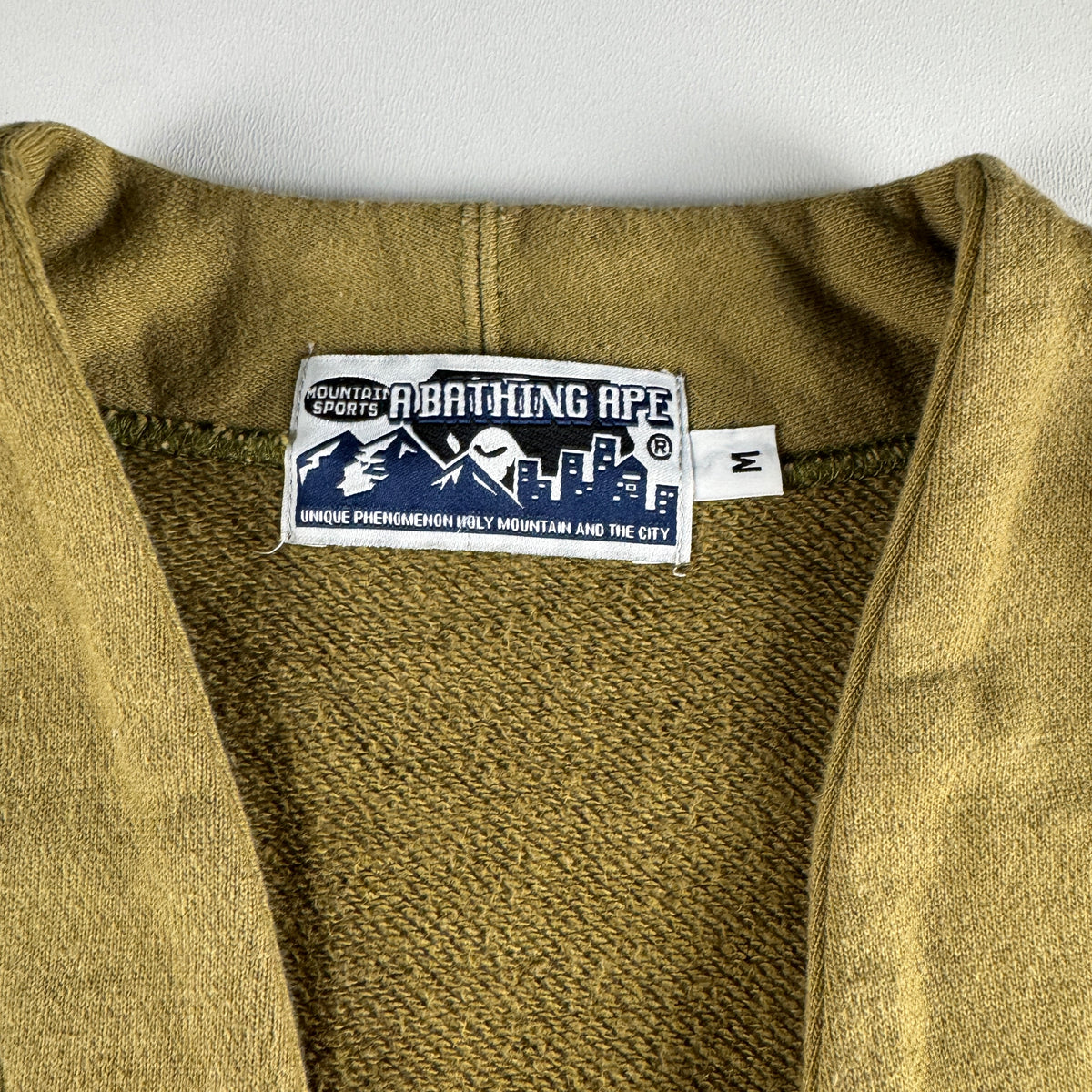 BAPE Archive Camo Green Cardigan (M)