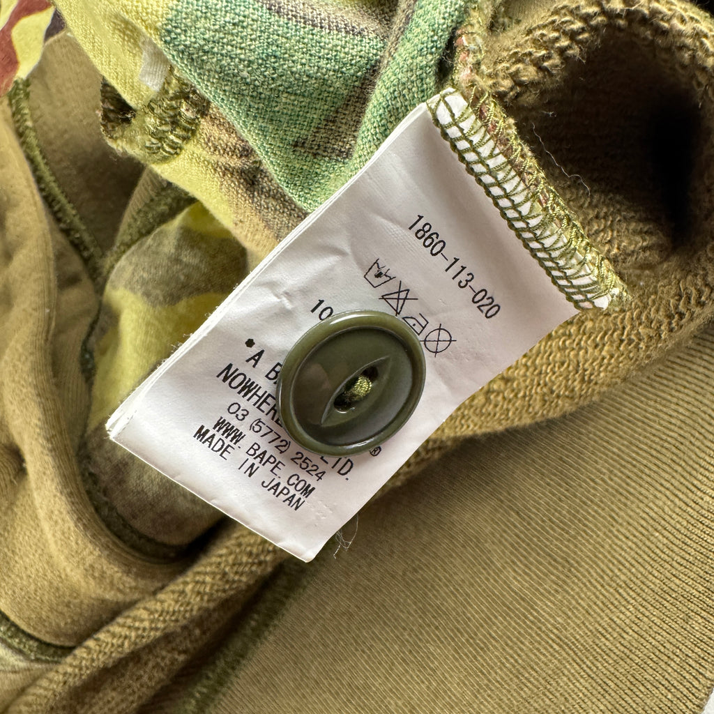 BAPE Archive Camo Green Cardigan (M)