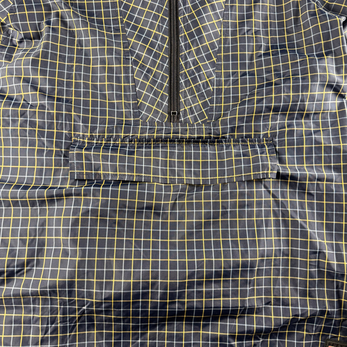 Thomas Burberry Check Blue Nylon Jacket (M)
