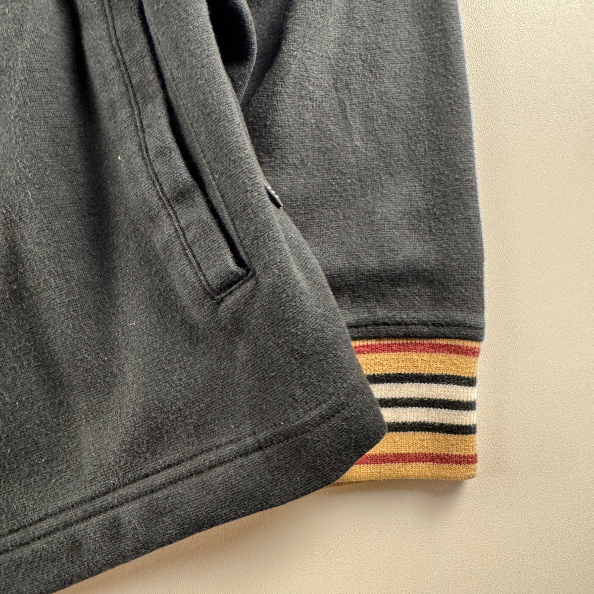 Burberry Black Label Black Zip Sweater (3 / L)