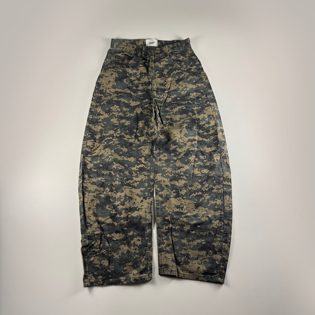 Younger Song Camo Ripstop Pants (S)
