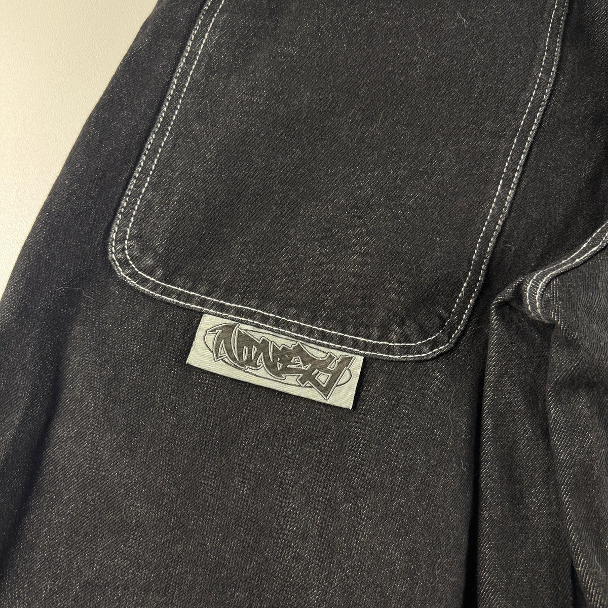 9090 Ultra Baggy Techno Balloon Black Pants (L)