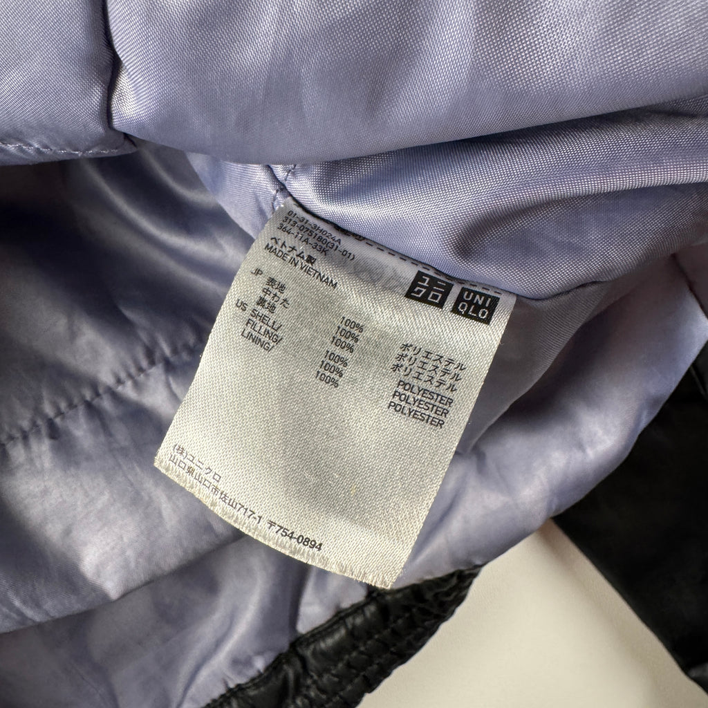 Uniqlo Archive Black Zip Up Puffer Jacket (L)