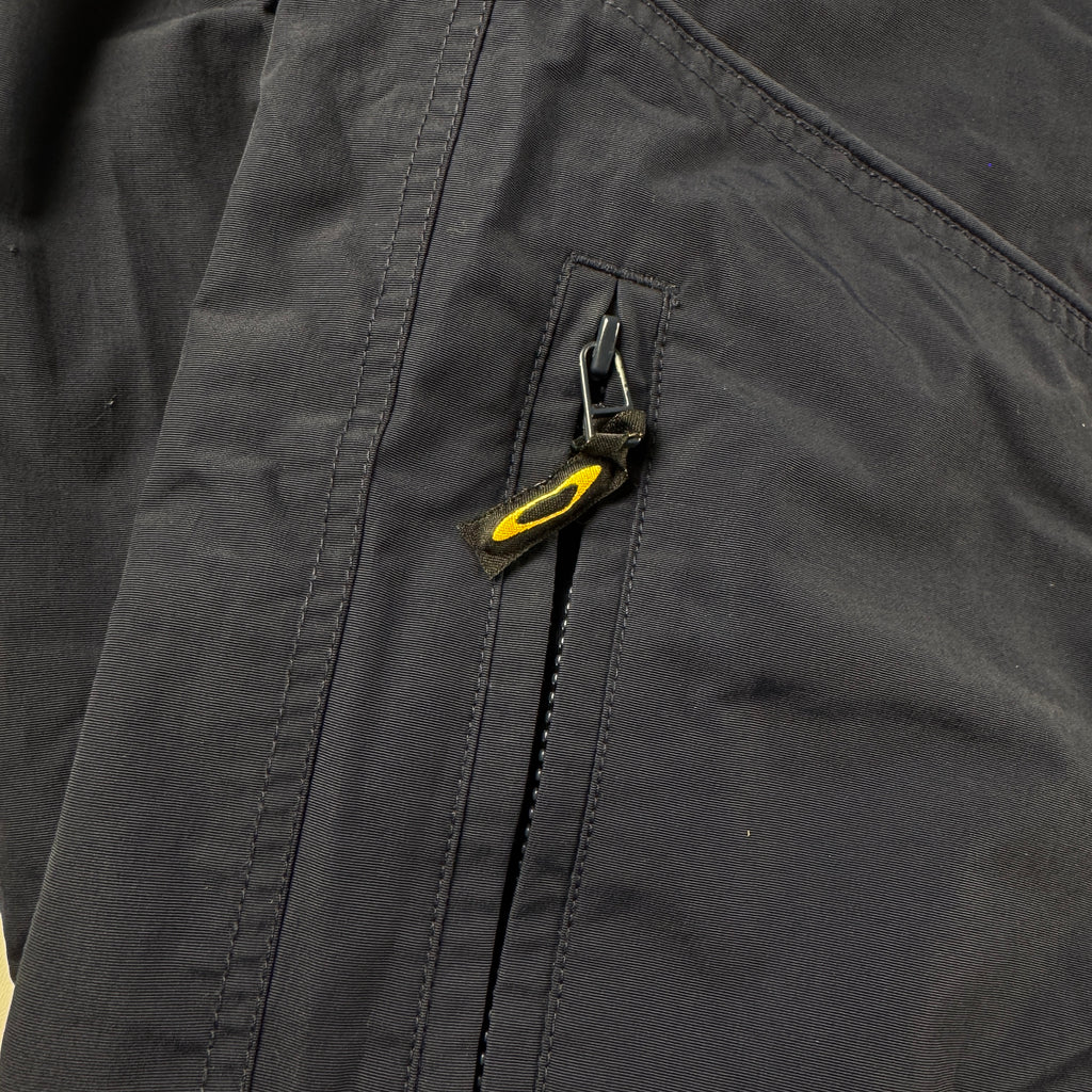 Oakley Software 90s Blue and Orange Nylon Jacket (XL)